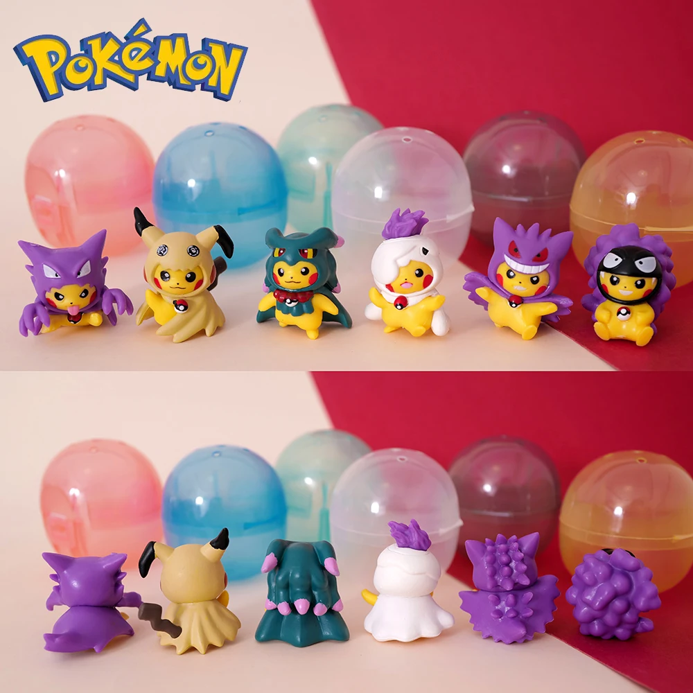 Takara Tomy 5 шт./компл. Покемон чармандер Сквиртл Бульбазавр экшн фигурка Ex Elf Ball