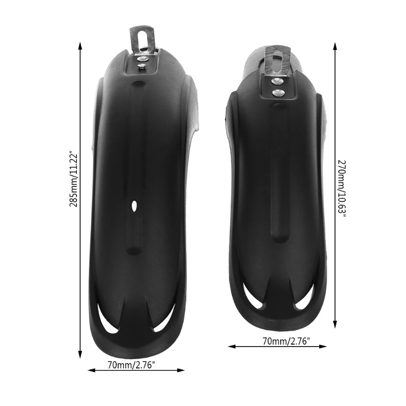 Bicycle Mudguard 1 Pair Front Rear Dustproof For 12/14 inch Children Bike Protector Case Riding Accessories bicycle fender