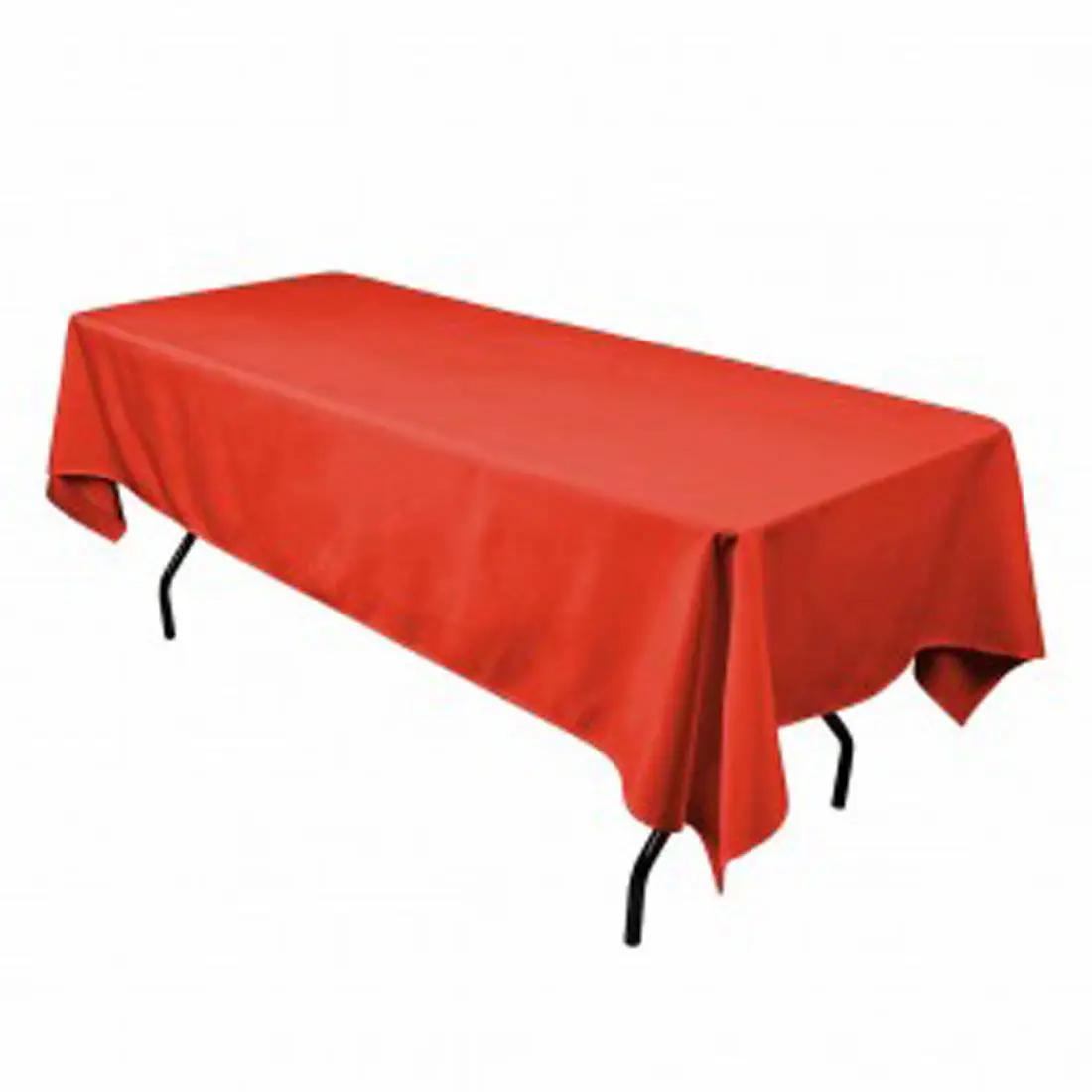 red 1 шт. 145x304 см прямоугольная атласная Скатерть, белые скатерти для отелей на Рождество, свадьбу, банкетные вечерние скатерти - Цвет: red