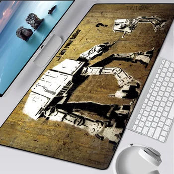 

Star Wars Large Gaming Mousepad Table Mat Lock Edge Washable Mouse Pad Soft Rubber Gamer Laptop Keyboard Desk Mats for Notebook