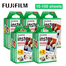 Фотобумага Fujifilm Instax Mini LiPlay, 10-100 листов, 11/9/8/7s 90, фотобумага с белыми краями для мгновенной камеры Polaroid FUJI Фотобумага Fujifilm Instax Mini LiPlay, 10-100 листов, 11/9/8/7s 90, фотобумага с белыми краями для мгновенной камеры Polaroid FUJI