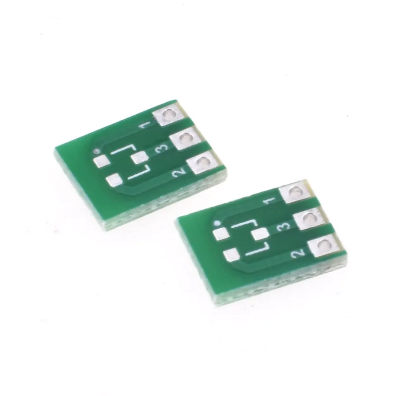 20 шт Двухсторонний SMD SOT23-3 для DIP SIP3 адаптер печатной платы DIY конвертер