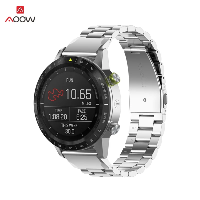 Ремешок для часов из нержавеющей стали для Garmin Fenix 6X5X5 5S Plus HR Forerunner 935 Watch Quick Release Easy fit наручный ремешок 20 22 26 мм