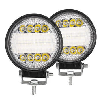 

OUIO 4 INCH 144W Led Light Bar Flood Spot Work Driving For Offroad 4WD Truck Atv UtE