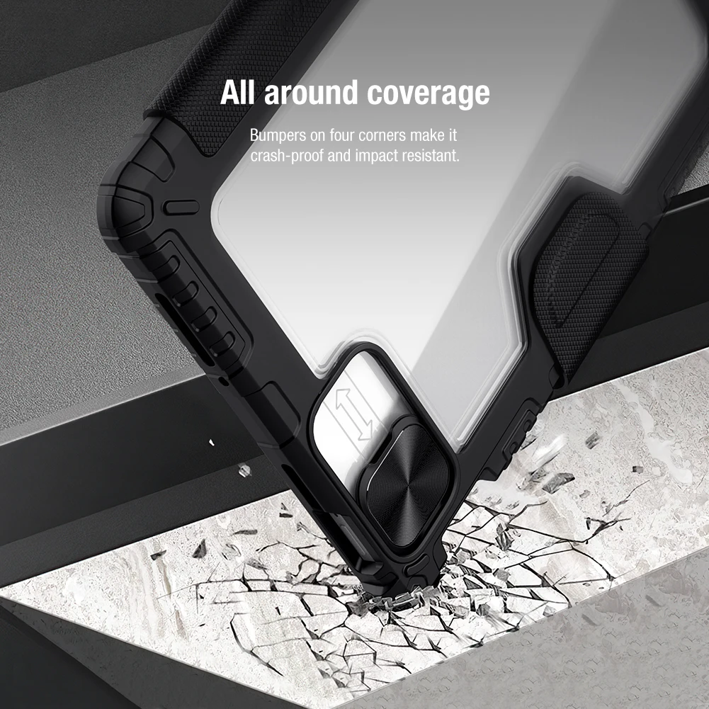 NILLKIN For Xiaomi Pad 6 Pro Case Magnetic Cover For Xiaomi Pad 6 Camera Protection Cover With Pencil Holder Mi pro tablet case