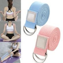 Yoga Stretching Strap Thick Durable Adjustable D-Ring Buckle Physical Therapy G66