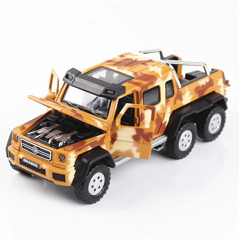 Высококлассная Коллекция игрушек Стайлинг автомобиля G63 AMG 6X6 модель 1:32 из