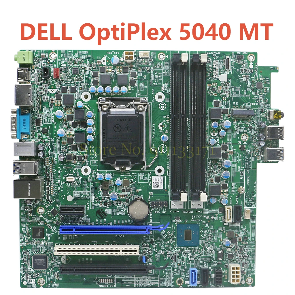 FOR Original DELL OptiPlex 5040 MT 5040MT Desktop Motherboard R790T 0R790T MIQ170R 14120-1 LGA1151 DDR3L 95%NEW 100%Tested | Компьютеры и