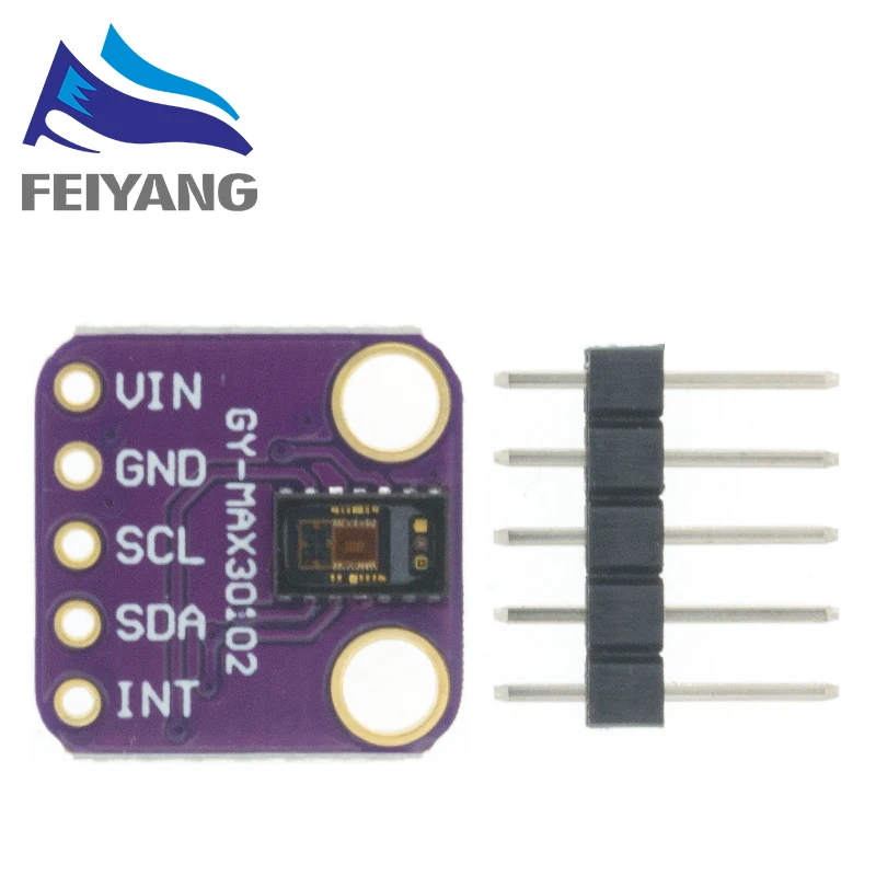 מודול חיישן דופק MH-ET LIVE MAX30102 MAX30100 זיהוי דופק בדיקת רמת חמצן בדם עבור ארדואינו עם כוח נמוך מאוד