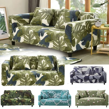 

Stretch Sofa Cover Elastic Soft Slipcovers for Living Room Couch Cover Armchair Cover Single/Two/Three/Four Seaters Sofa Cover