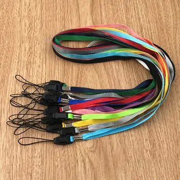 

10Pcs/set Lanyards Neck Strap ID Pass Card Badge Gym Strap Key Mobile Phone Holder Phone Neck Straps