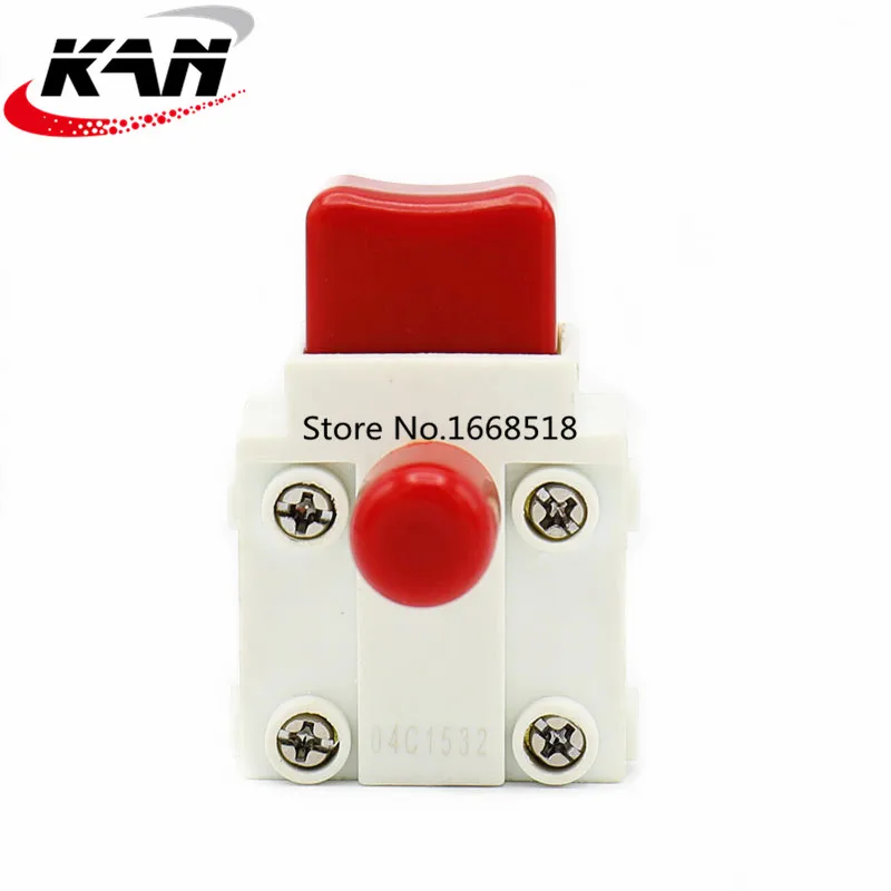 2 шт. KEDU HY37 HY37B 125/250 V 17/12A пыле триггер переключениt для ручных электрических инструментов и косилка лотереи без замка с фиксацией