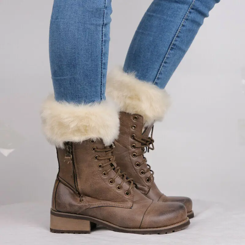 1 пара, теплые гетры для женщин, зимние вязаные сапоги с манжетами, меховые вязаные гетры, носки для обуви, гетры, 3FS