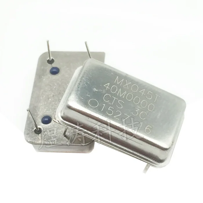 

Oscillator Active Crystal Oscillator 40M 40.0000M Hz Rectangular Crystal Oscillator Direct Plug 4-Foot DIL-14