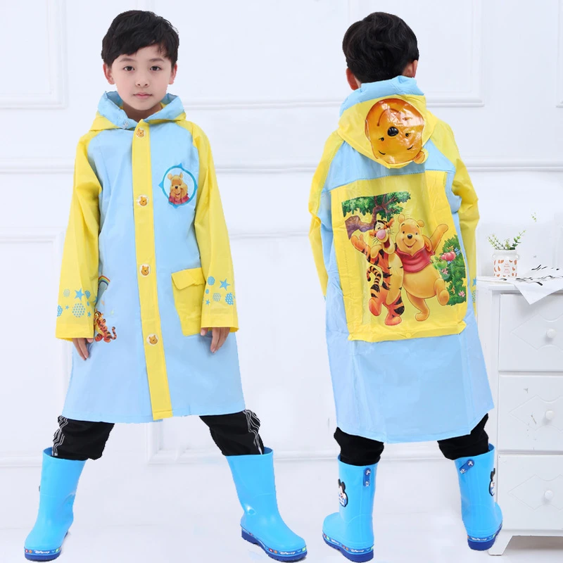 Disney Raincoat for Children Cartoon Frozen minnie mickey Kids Rainproof Poncho,raincoat poncho