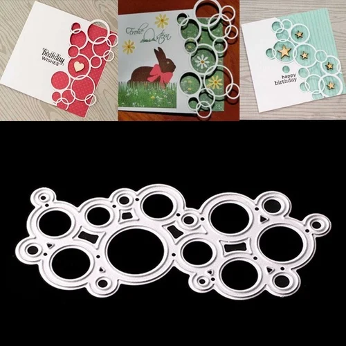 Metal Bubble Circle Cutting Dies Stencils for DIY Scrapbooking Decorative Metal Bubble Circle Cutting Dies Stencils for DIY Scrapbooking Decorative