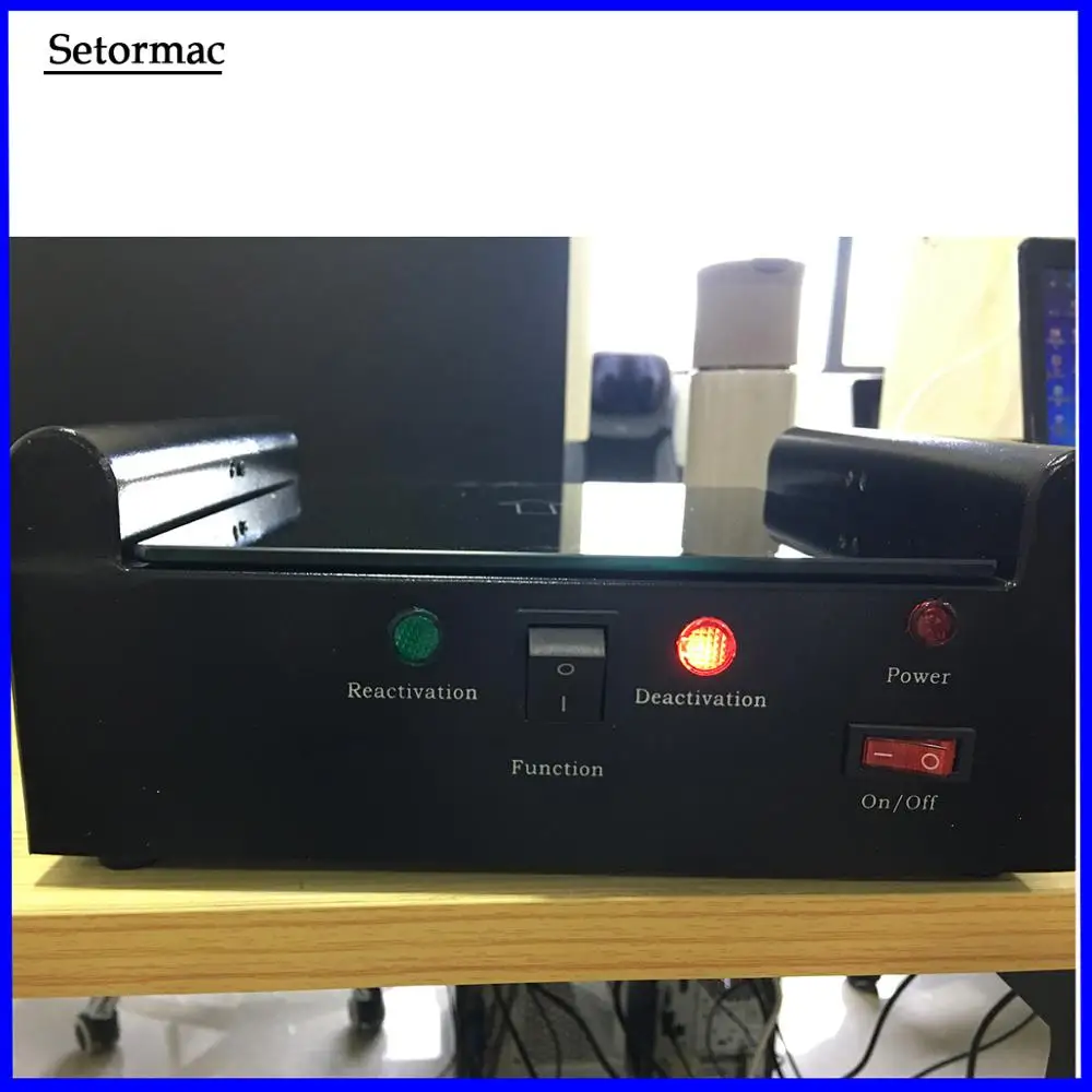 EAS  Deactivator Book Tag Degaussing Machine Infrared Label Activator Library Security Systems