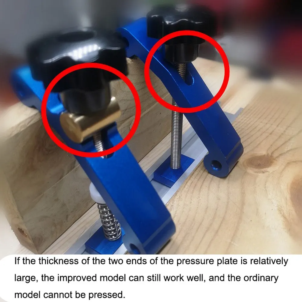 T-Track зажим Улучшенная прессовая доска Т-слайдер для многих деревообрабатывающих металлообрабатывающих приложений для монтажа и положения заготовки
