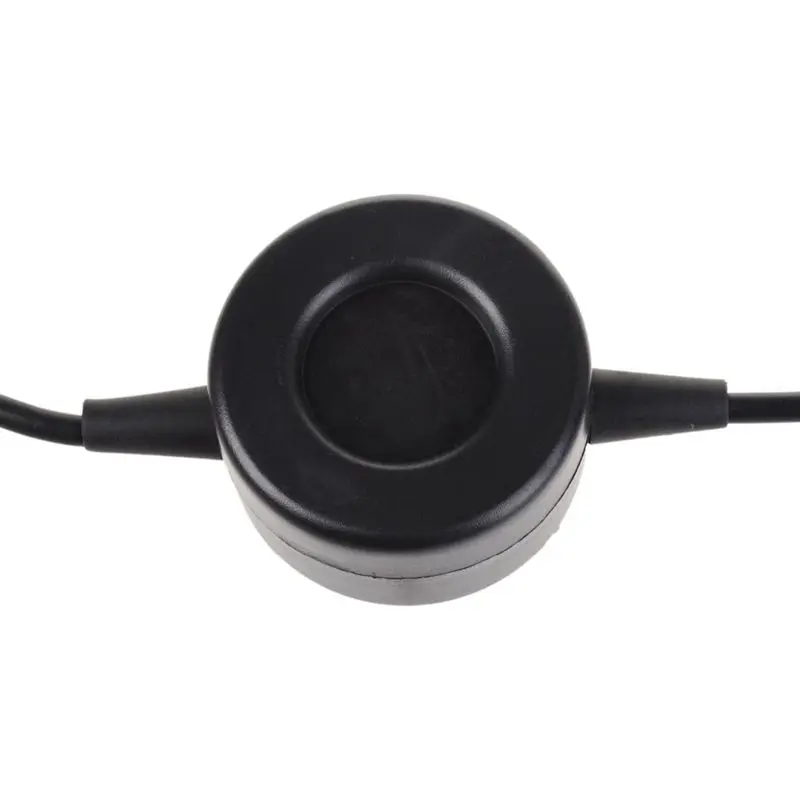 Walkie Talkie Earpiece Boom Mic Overhead Headphone with Big round PTT Compatible for Kenwood H-777 RT22 RT21 Baofeng UV5R-Hot