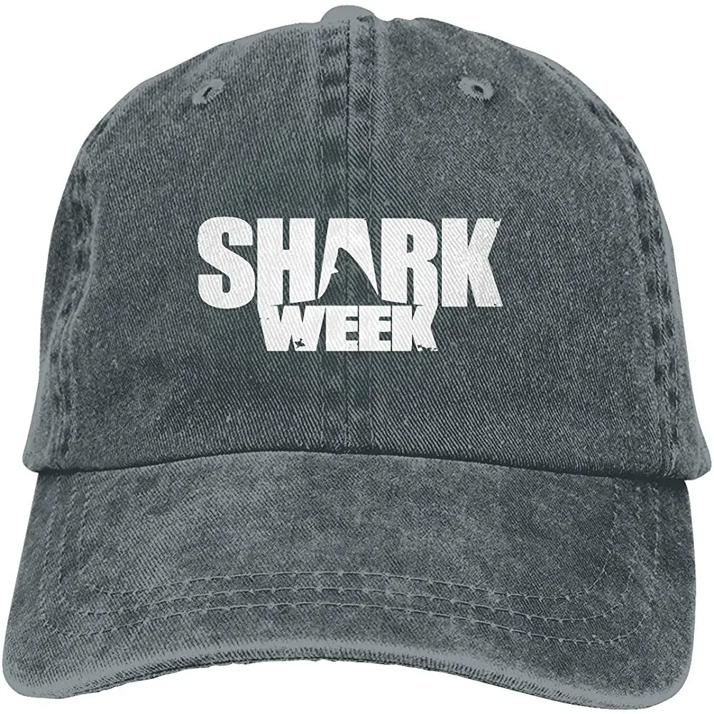 Джинсовая Шляпа Акула неделя бейсбольная кепка Спортивная Кепка взрослый Дальнобойщик головной убор сетчатая Кепка