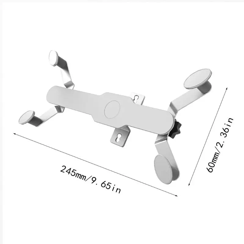 Универсальный алюминиевый сплав Планшет настенный держатель стенд вращение на 360 Поворотный кронштейн для iPad iPhone huawei samsung