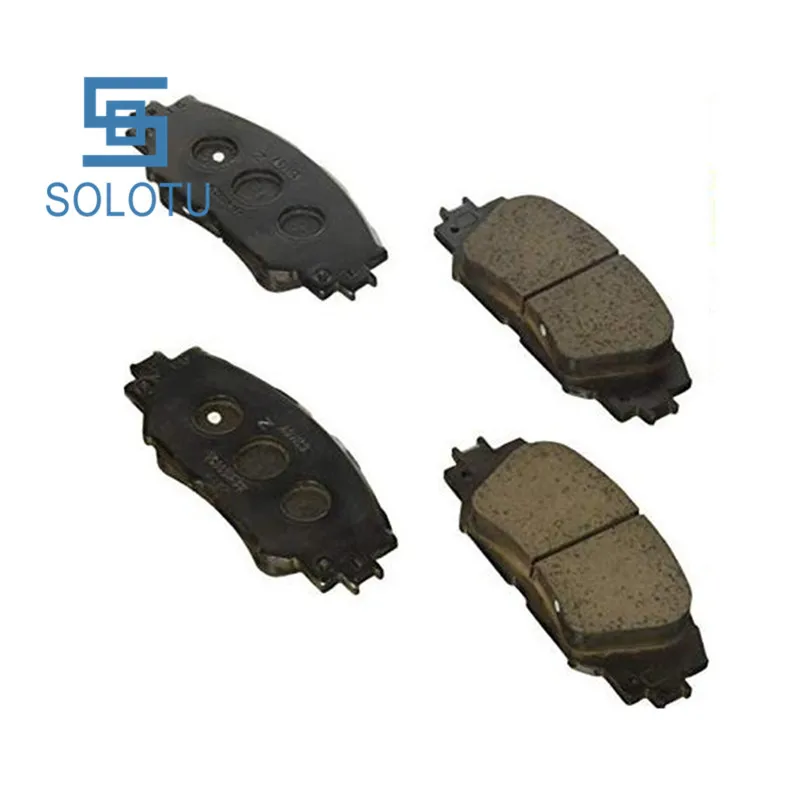 Комплект передних дисковых тормозных колодок для COROLLA ZRE172 2013-04465-02410