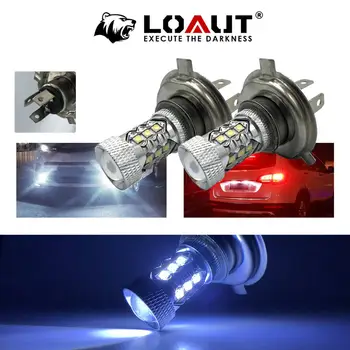 

H4 LED Bulb Super Bright 80W High power white Car Fog Lights 12V 24V 6000K White Driving Day Running Lamp Auto Parking