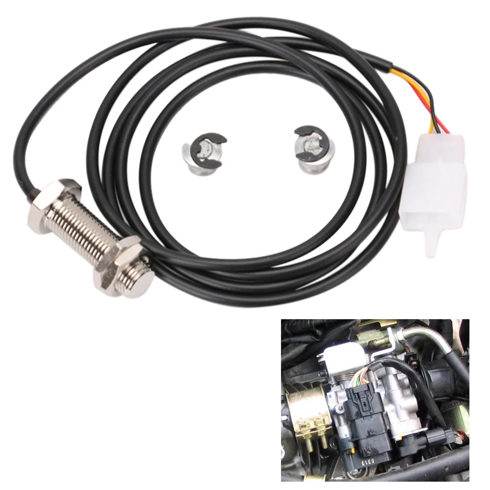 Odometer Speedometer Universal Motorcycle Parts With Magnet Replacement Sensor Cable Direct Fit Digital Tachometer Dirt Bike ATV