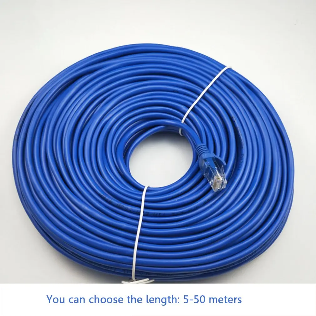 Ethernet кабели 5/10/15/20/25/30/50 CAT5 100 м RJ45 коннектор Интернет сетевой кабель шнур провод