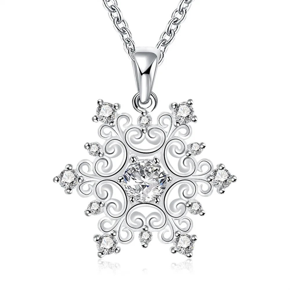 

CU06 Classic Carved Geometry Zircon Lady's Necklace Brilliant Engagement Accessories Fashion
