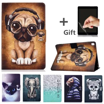 

for case ipad 10.2 7th generation PU Leather Light weight Stand Wallet Tablet Case for 7th gen ipad case 2019 + screen protector