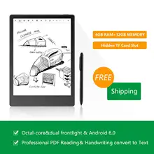 Новое поступление BOYUE 10," LIKEBOOK ALITA EREADER с восьмиядерным процессором 4 Гб ОЗУ ANDROID 6,0 дизайн ободка