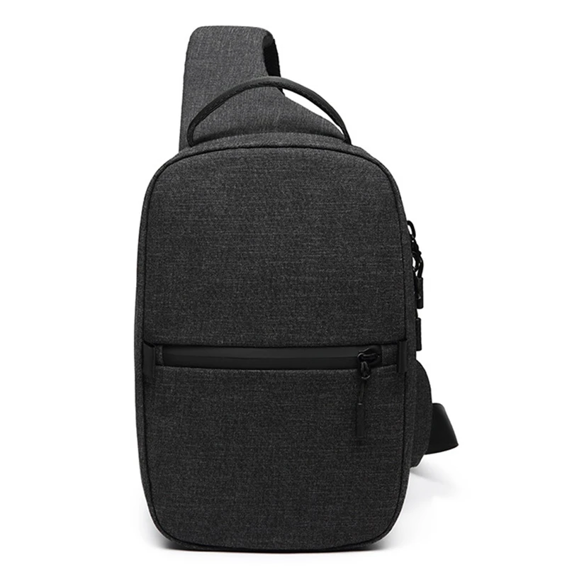 

LJL-High Quality Anti-Theft Chest Pack for Men Fashion Messenger Bags Short Trip Casual Crossbody Bag Male Shoulder Chest Bag