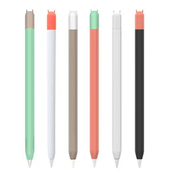 

Portable Soft Silicone Pencil Case Tablet Touch Stylus Pen Protective Cover Cap for Apple Pencil 1st Accessories