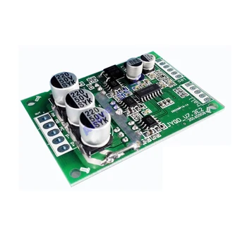 

15A 500W 12v-36v 3 phase DC brushless induction motor driver board Built in controller