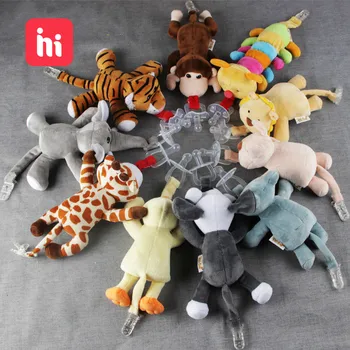 

Baby Pacifier Hanging Removable Plush Animal Doll Unicorn Baby Toy Pacifier Personalized Baby Pacifier Clip