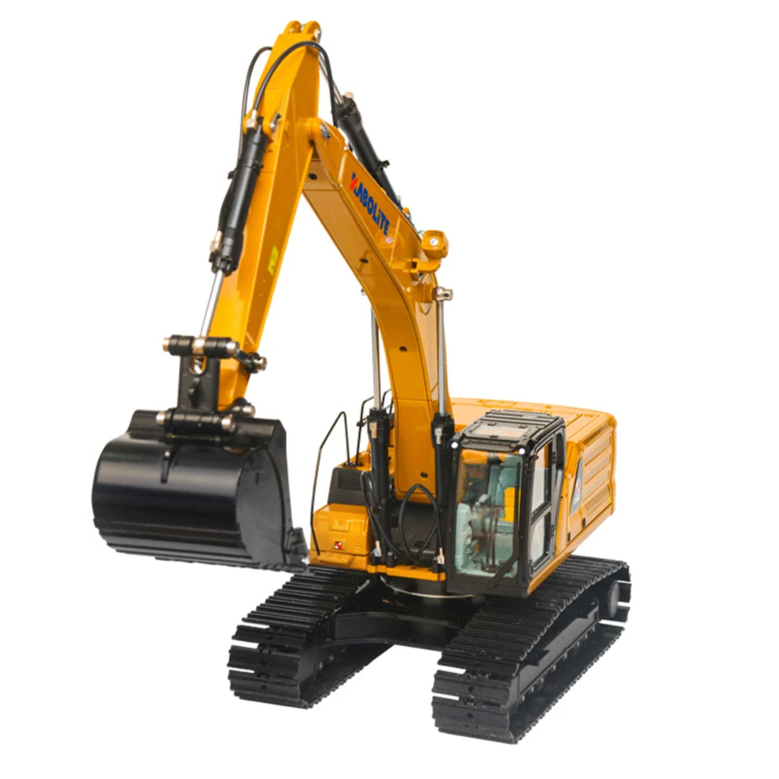 US $1.662.21 116 24 Simulation Hydraulic Drive Rc Excavator Grab All Alloy Engineering Vehicle Model Remote Control Toys For Children Gift