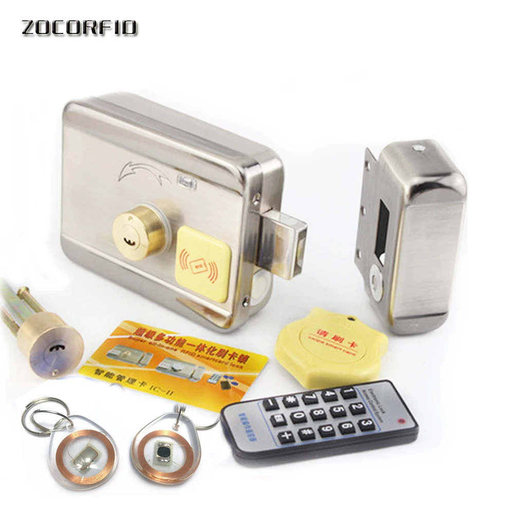 

DIY Internal and external key (RFID) to open the door RFID Lock Access Control System +10pcs cards