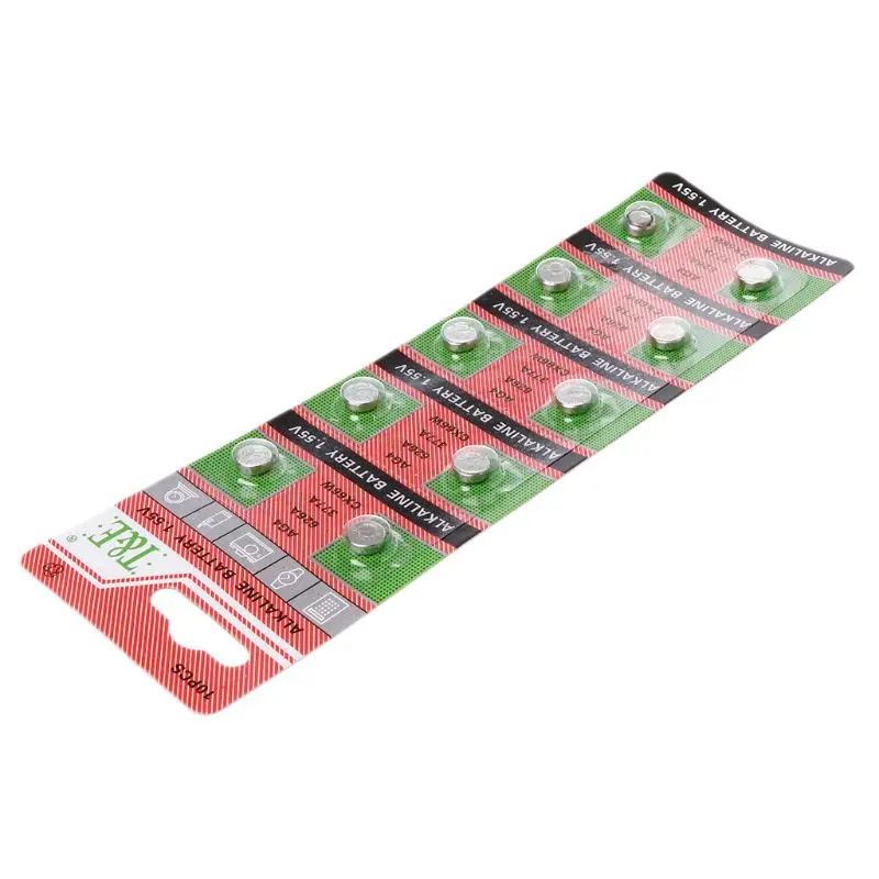10PCS Watch Coin Battery AG4 377A 377 LR626 SR626SW SR66 LR66 Button Cell Batteries Toys Remote Camera W3JB - ANKUX Tech Co., Ltd