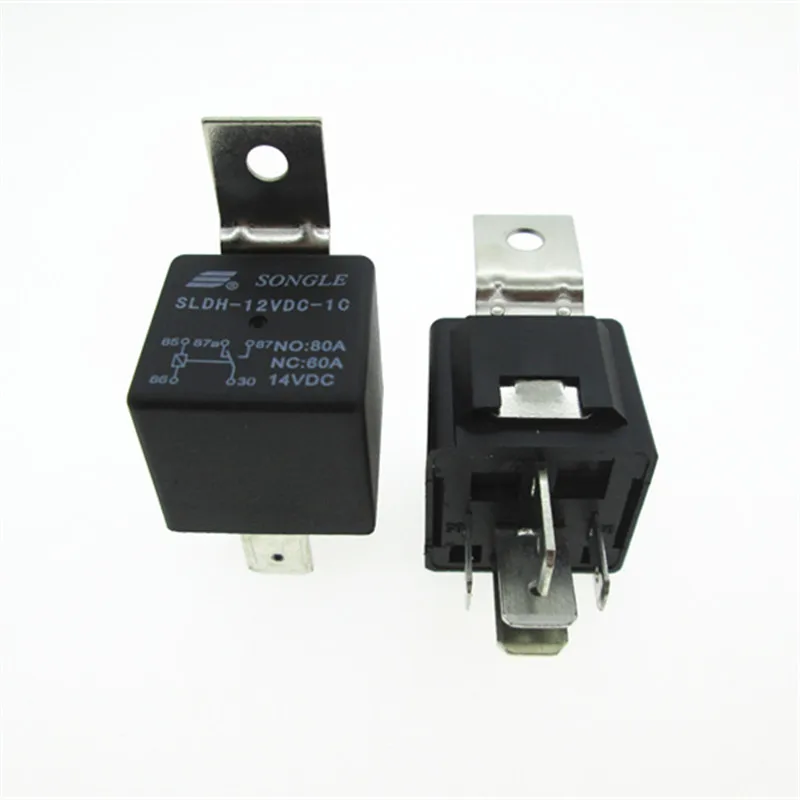 2pcs ORIGINAL Brand New SLDH-12VDC-1C NO:80A NC 60A 14VDC SONGLE Relay