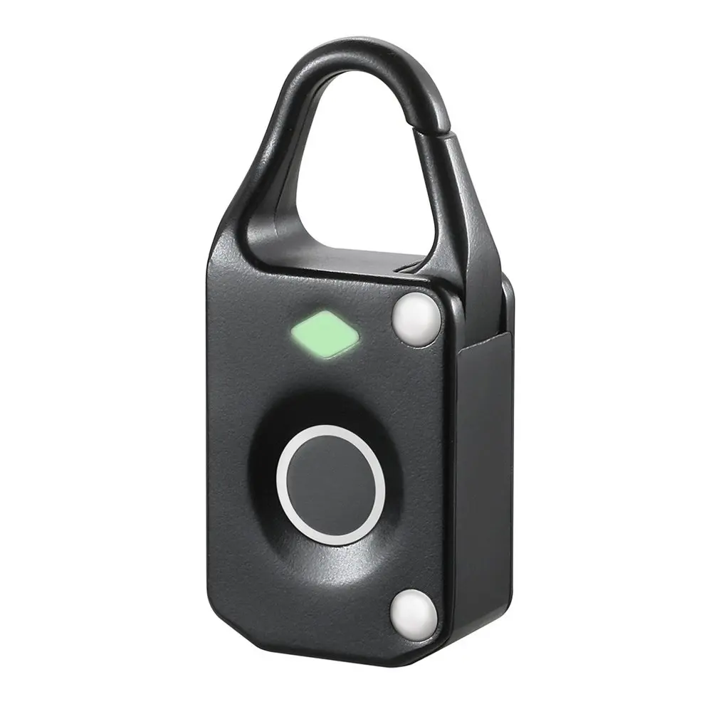 

Fingerprint Padlock Electronic Intelligent Padlock Non-password Lock Household Locker Anti-theft Fingerprint Lock