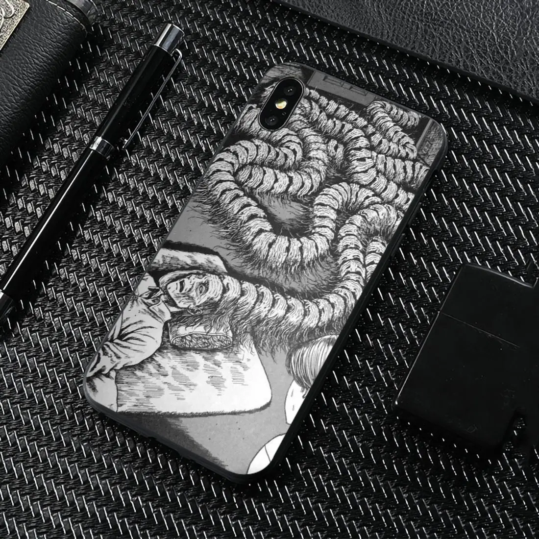 Мягкий чехол для телефона из ТПУ Junji Ito Tees Horror Samsung Galaxy S6 S10E S10 Edge Lite Plus Core Grand Prime Alpha J1