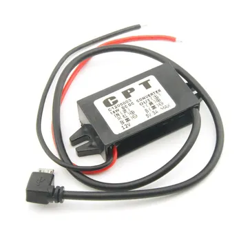 

DC/DC Converter Car Charger DC Voltage Power Regulator Converter Module 12V To 5V 3A with Waterproof Housing