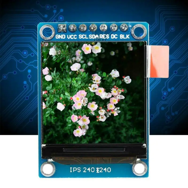 

1 PC LCD Display Module 1.3-inch color LCD display vivid and intuitive Compact layout 4 mounting holes firm and stable