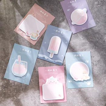 

Original Post It The Same Summer Series Creative Simple and Tear Off Message Notes N Times Paste 6 Items 120 Sheets Paper