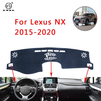 

PNSL Car Dashboard Cover Dash Mat Dash Pad Carpet For Lexus NX 2015-2020 Sun protection anti - slip anti - uv