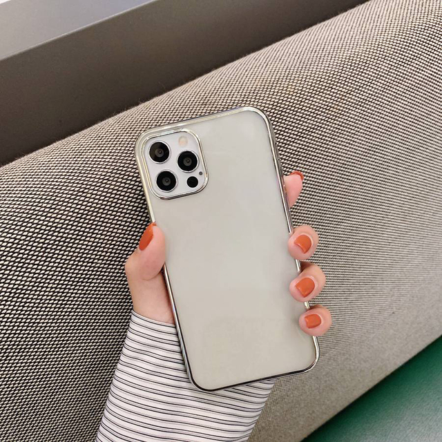 Bumper Transparent Phone Case TPU Cover For IPhone 13 12 11 Pro Max 13 12 Mini XR X XS Max 6 6s 7 8 Plus SE 2020