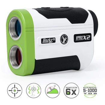 

Golf Training Aids 4 Scan Modes 6x Magnification Monocular Golf Laser Rangefinder LCD Display Digital Accuracy Distance Meter