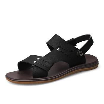 

hombre uomo for mens sandali homme summer cuero sandles ete masculino para sandel work masculina male big couro sandalias mens