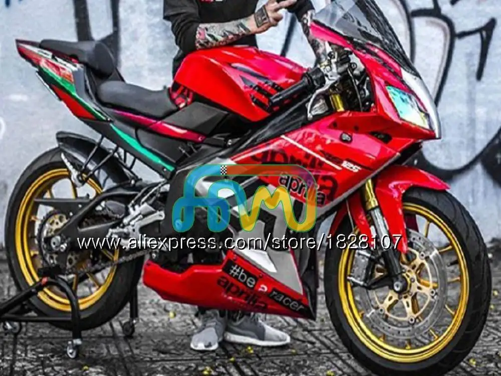 Инъекции для Aprilia RS-125 RS125 06 07 08 09 10 11 Белый blk 61BS. 127 RS4 RSV125 RS 125 2006 2007 2008 2009 2010 2011 обтекатель - Цвет: No. 32
